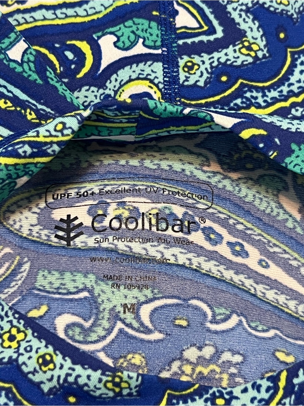 COOLIBAR UPF50+ Paisley Rashguard - Picture 5 of 10
